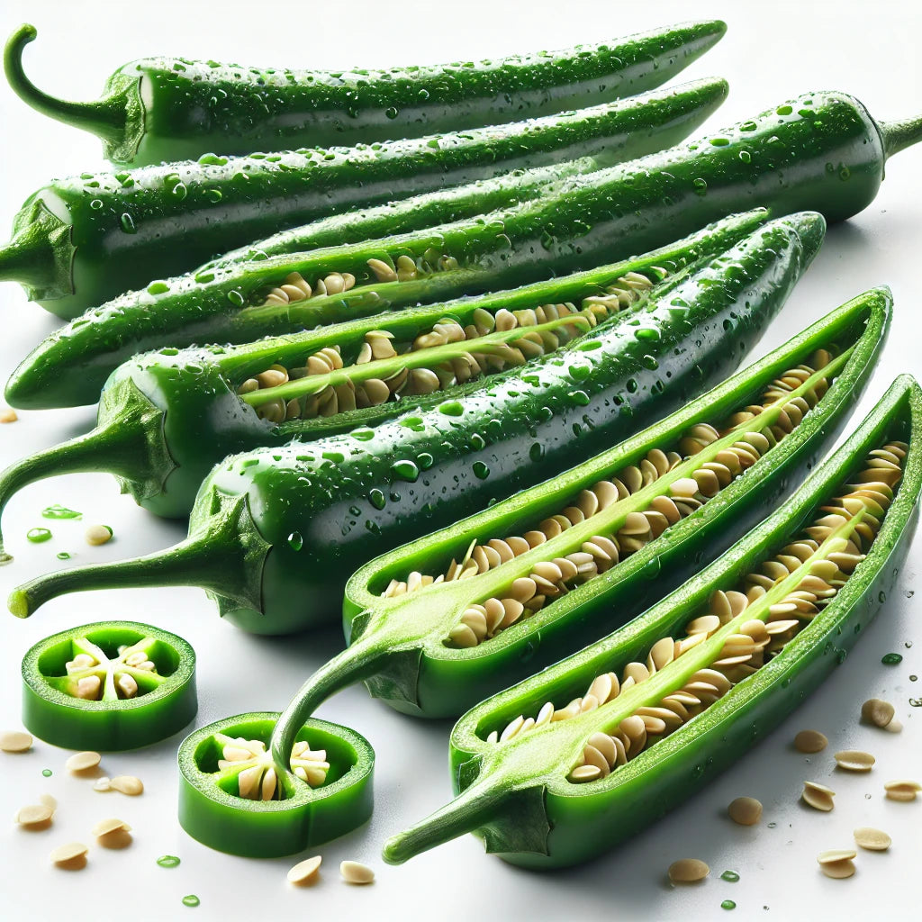 Chile Serrano Verde Premium