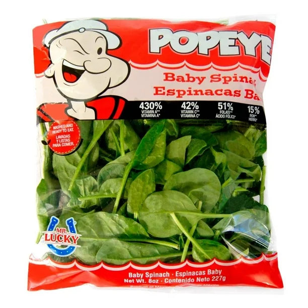 Espinaca Popeye