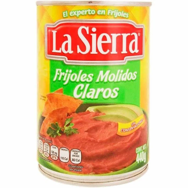 Frijoles La Sierra Molidos Bayos Lata 440 gr