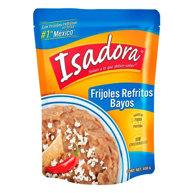 Isadora Frijoles Bayos Refritos 400 gr