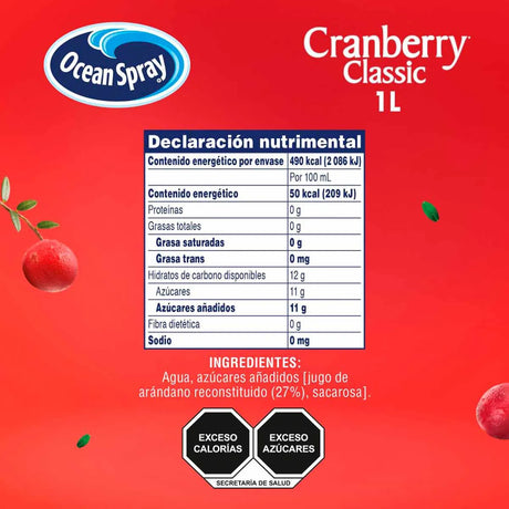 Jugo de Arándano Ocean Spray Litro