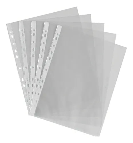 Protector de Hojas Tamaño Carta Transparente Caja 200 Piezas