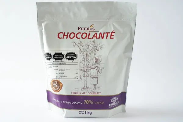 Puratos Chocolante Gota Extra Oscura 70% 1 Kg