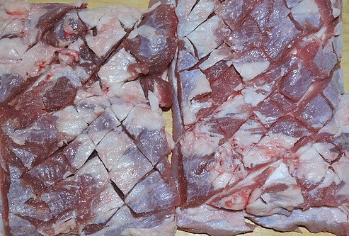 Suadero de Res Picado