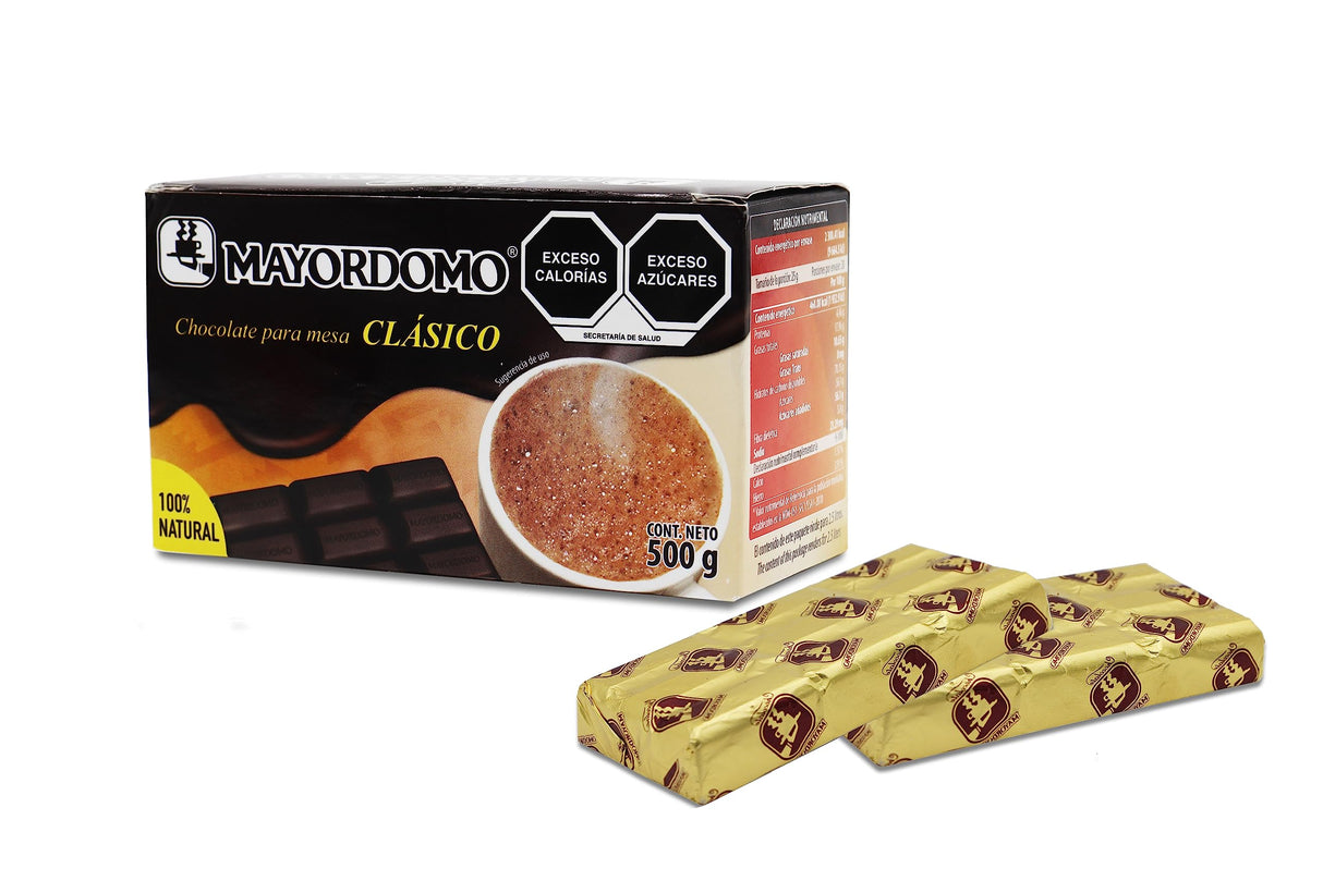 Chocolate Mayordomo Clasico 500 gr