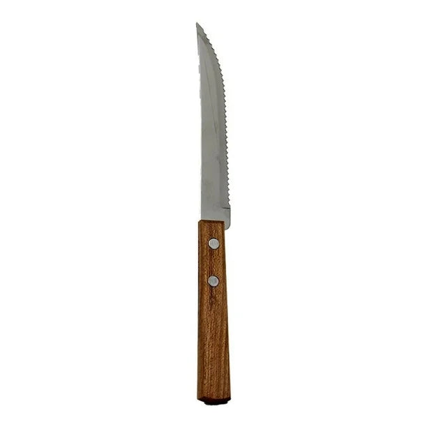 Cuchillo de Sierra Con Mango de Madera Por Pieza