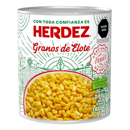 Elote Amarillo Herdez 3 Kg