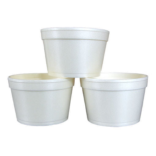 Envase de Unicel Capacidad de 500 ml Paquete 25 Piezas