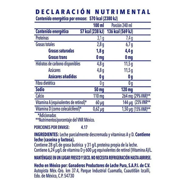 Leche Alpura Clasica Caja 12 Litros