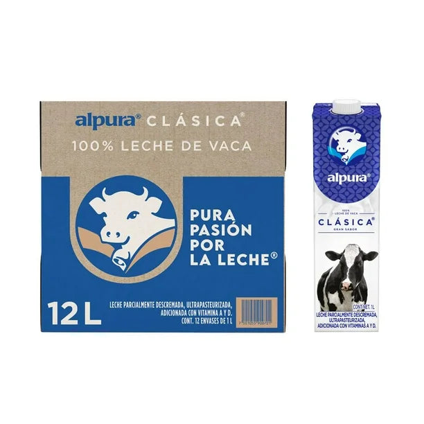 Leche Alpura Clasica Caja 12 Litros
