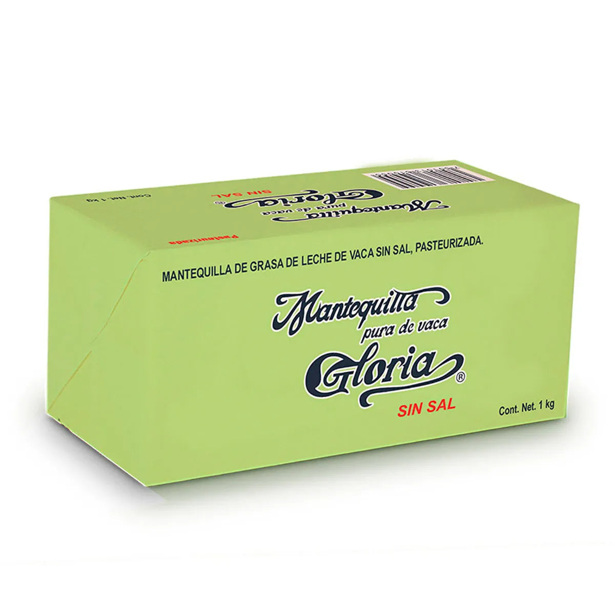 Mantequilla Gloria Sin Sal Verde