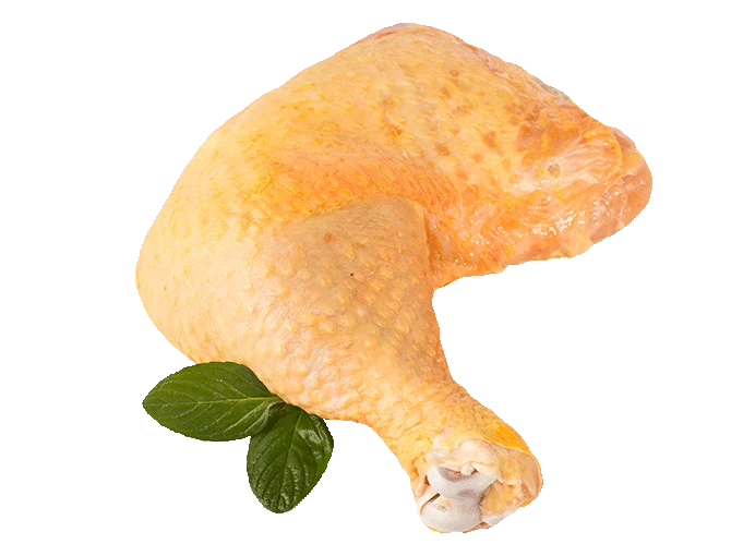 Muslo Con Pierna Con Piel