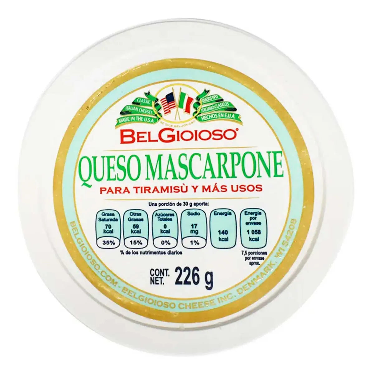 Queso Mascarpone 226 gr