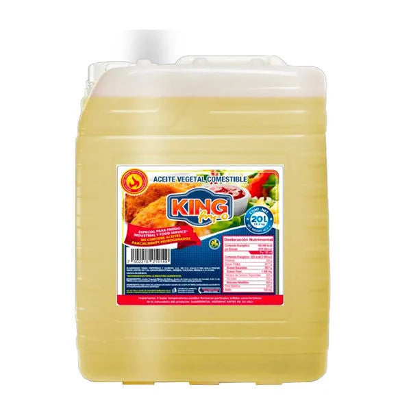 Aceite Hidrogenado Marca King Fry