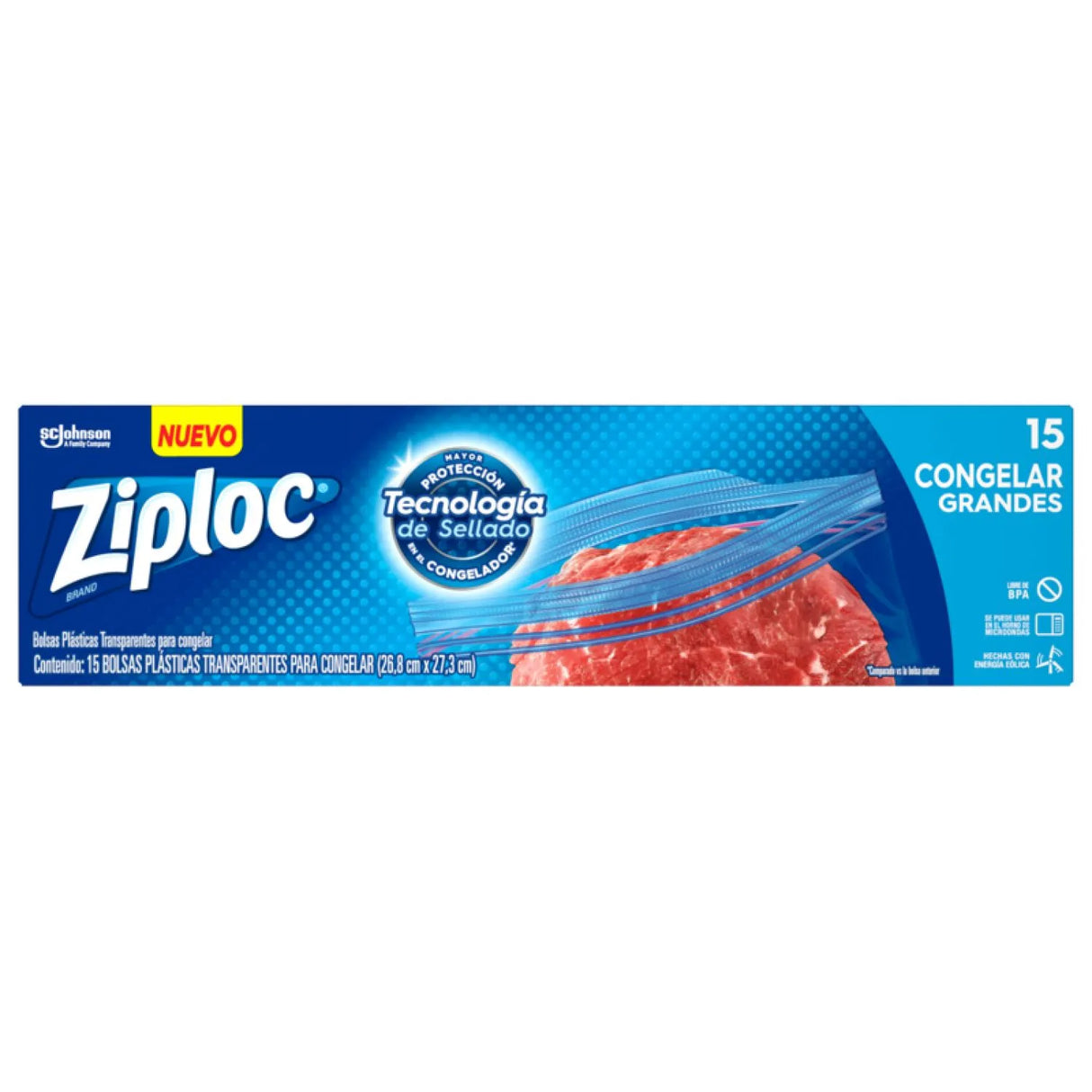 Bolsa Ziploc Grande