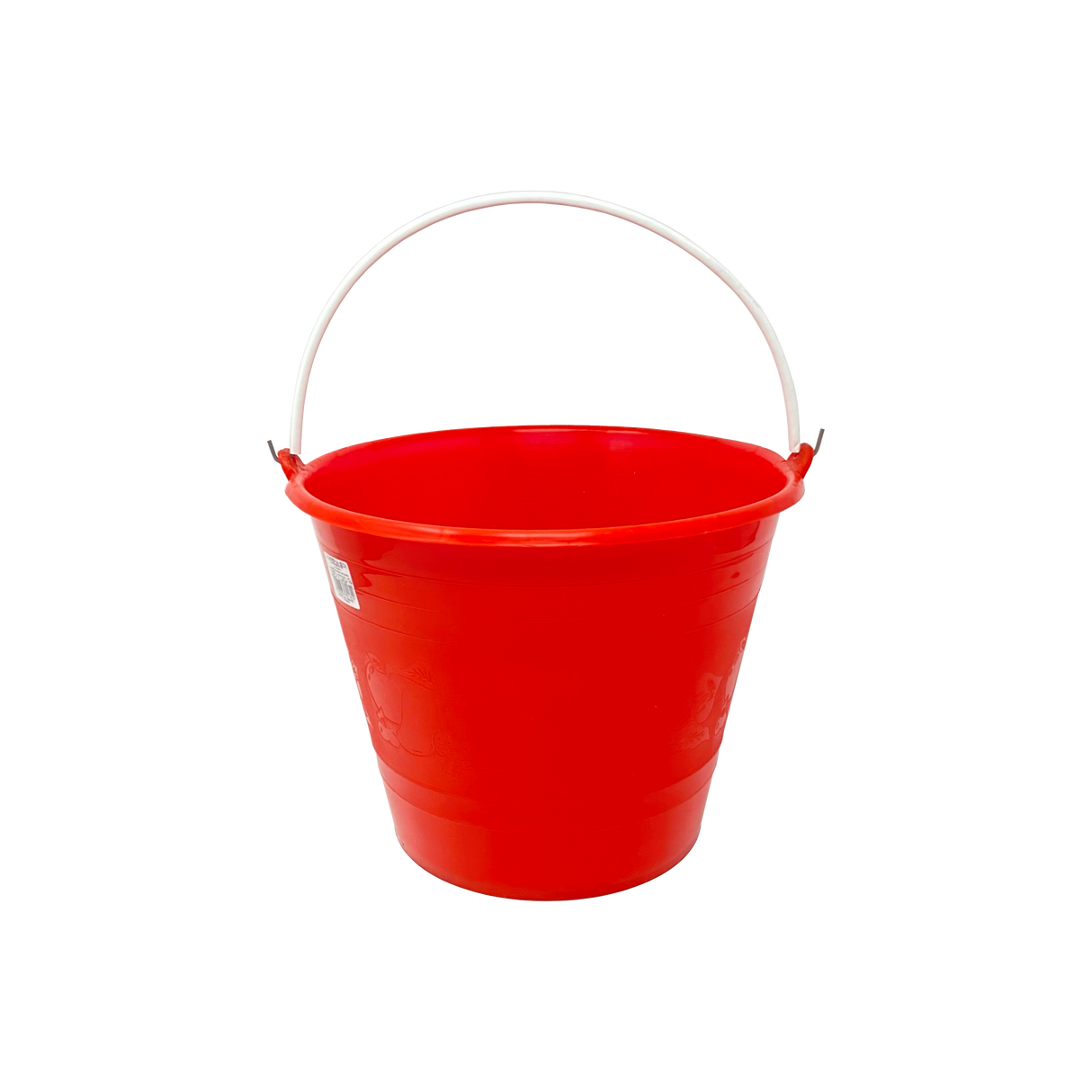 Cubeta Plastico 10 Litros Color Rojo