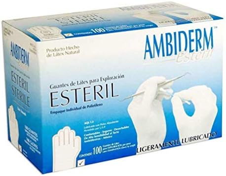 Guantes Ambiderm Esteriles Caja