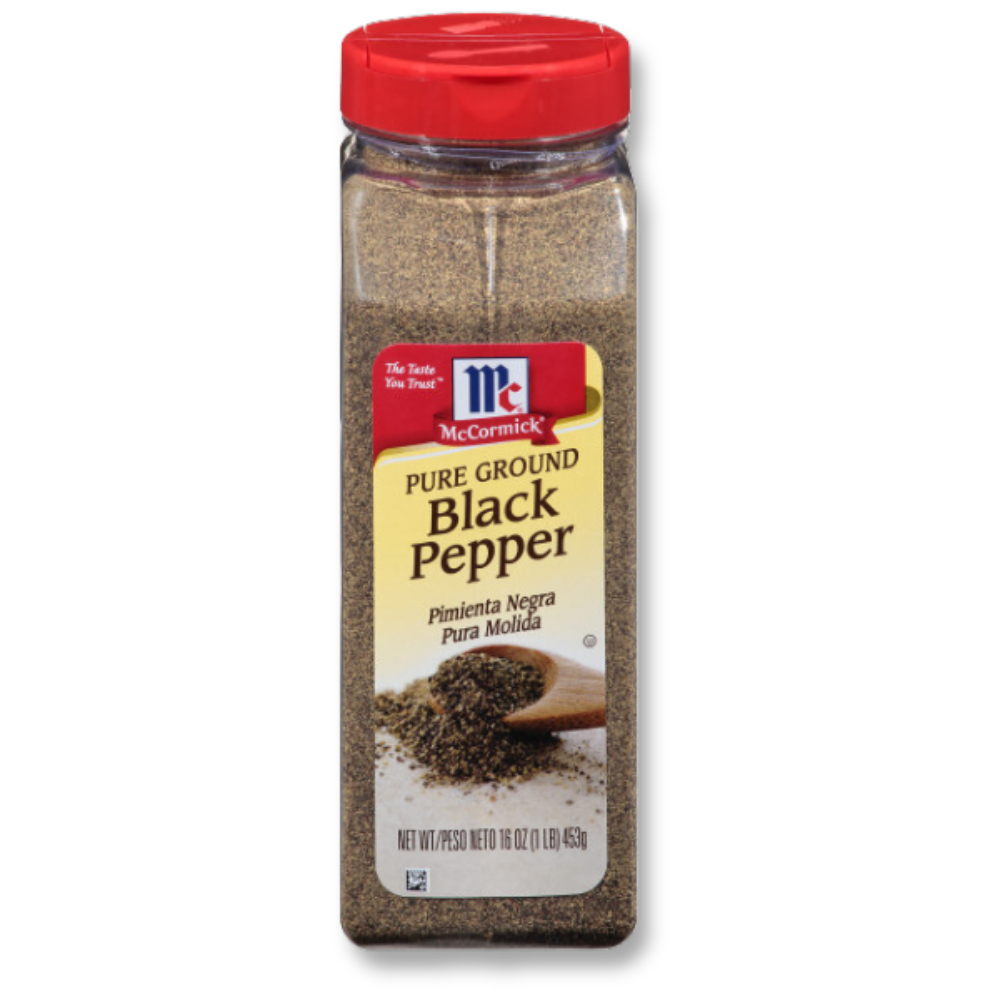 Pimienta Molida Gruesa McCormick 453 gr