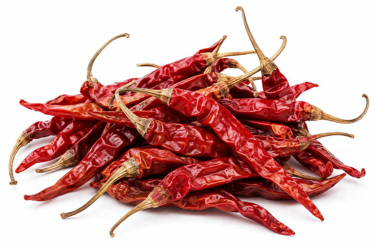 Chile De Arbol Seco Con Pata
