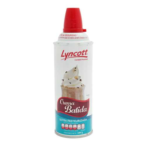 Crema Batida Spray Lyncott