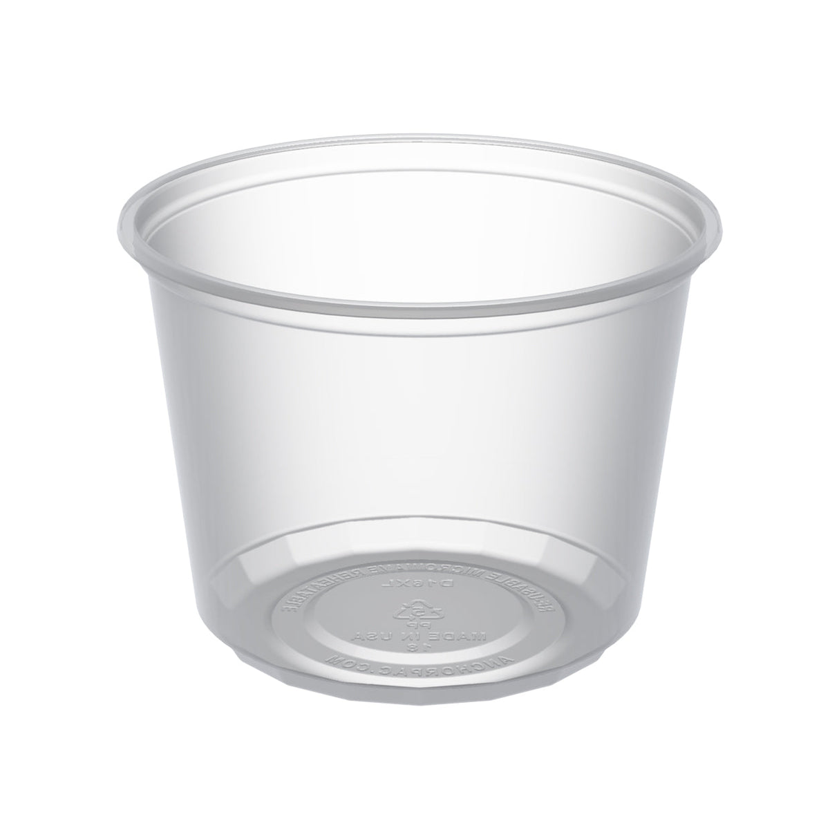 Contenedor Reyma Trasparente 500 ml Paquete con 100 Piezas