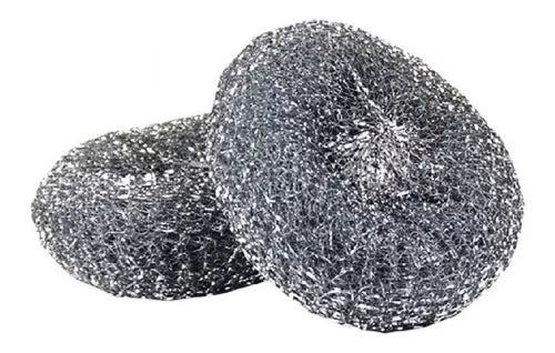 Fibra De Metal Redonda Tipo Dona Por Pieza