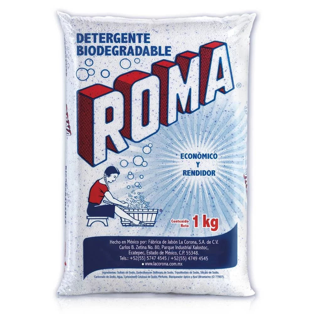 Jabón Roma 1 Kg  Caja con 10 Kilos