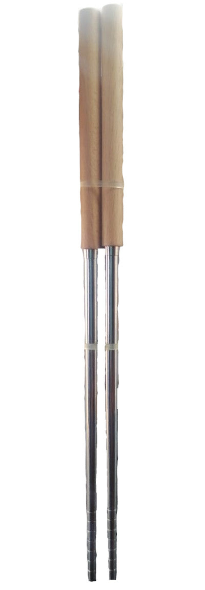 Palillos Chinos Reutilizables Retractiles (Par)