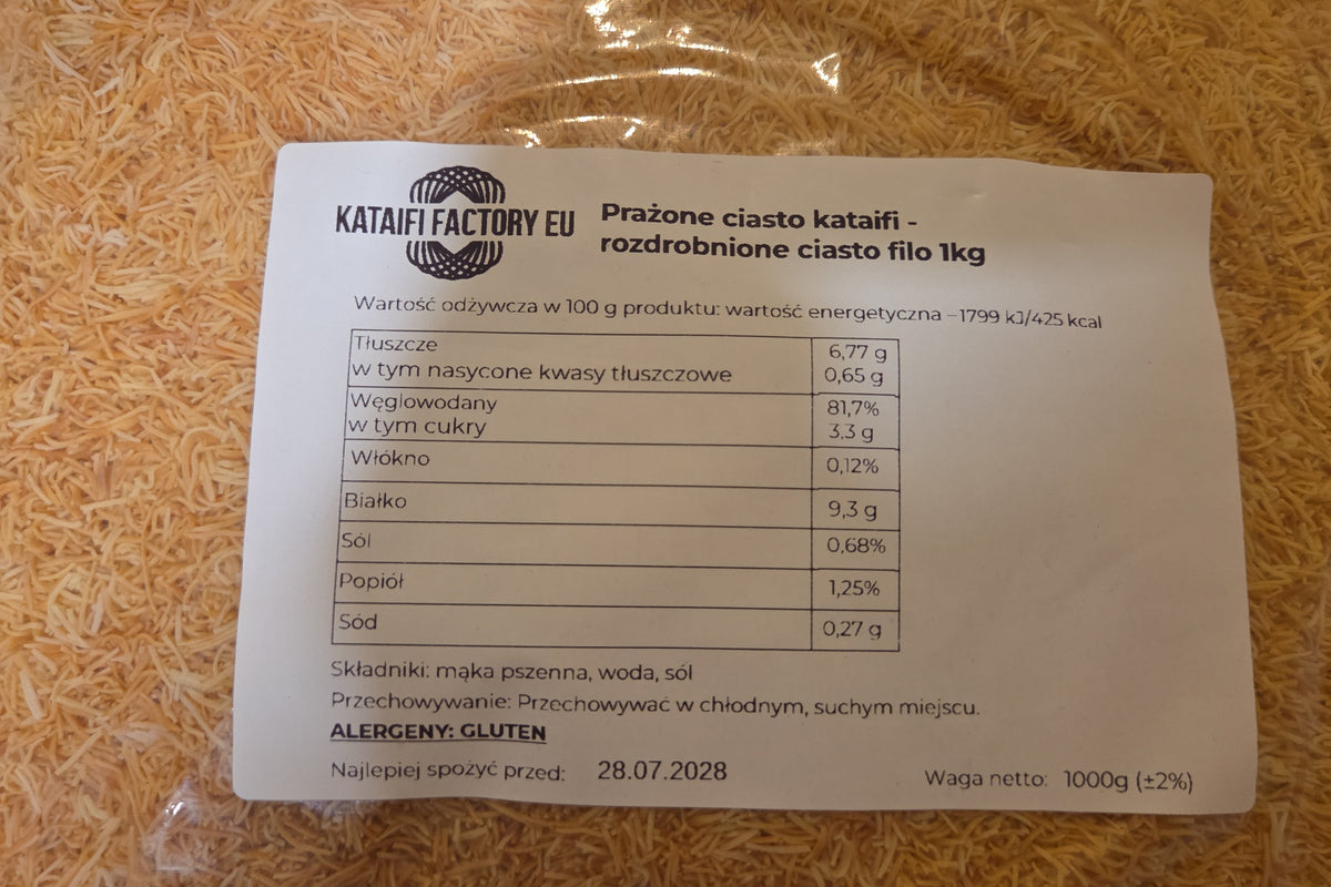 Kataifi Tostado Kilo