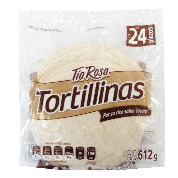 Tortilla de Harina Tia Rosa Con 22 Piezas