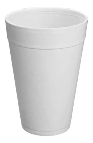 Envase de Unicel Capacidad de 1 Litro Paquete 25 Piezas